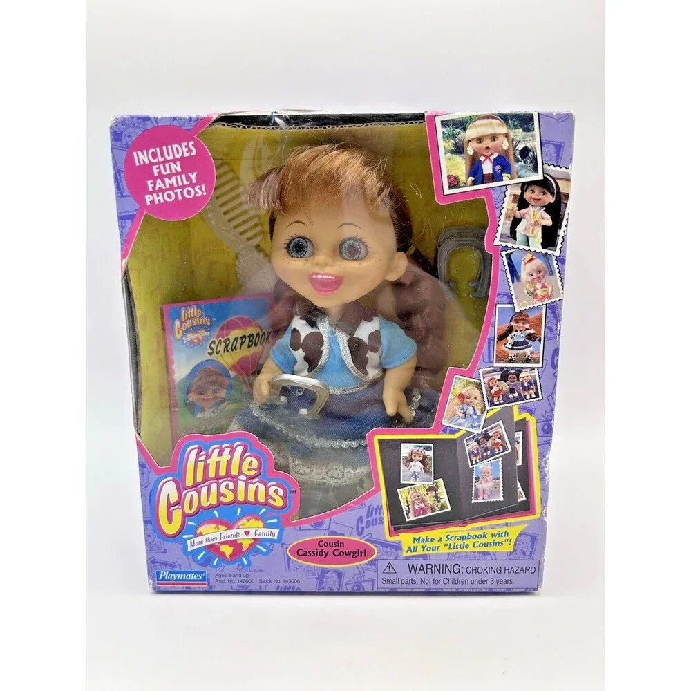 Vintage Playmates Little Cousins Doll 